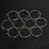 10PCS Round Hollow Frame Pendants for   Jewelry Making Findings Crafting Supplies