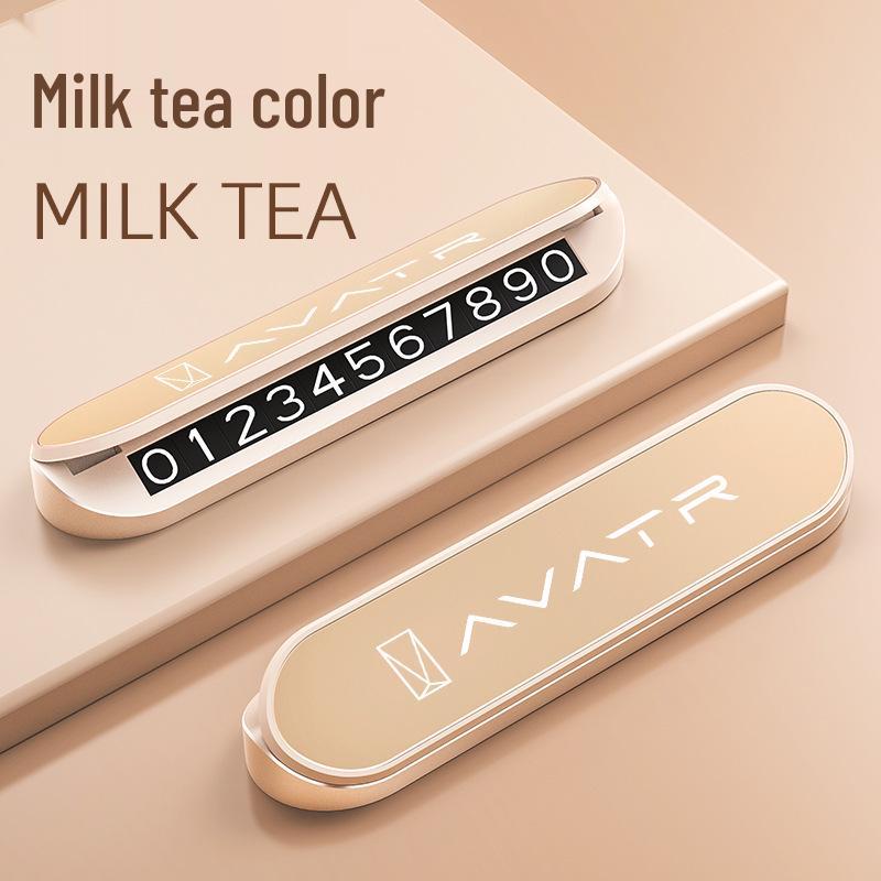 Avatar 11/12 Luminous Temporary Parking Number Plate
