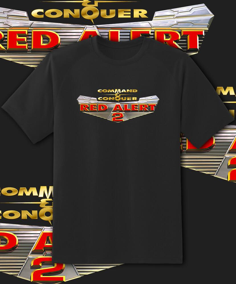 Command And Conquer 2 Red Alert Ретро Аркадная Игра Видеоигра Футболка Быстрая Доставка! S