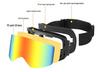 Cylindrical Double-Layer Anti-Fog Ski Goggles for Myopia & Snow Blindness Protection