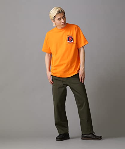 Avirex TOP GUN SHEETING PATCH T-SHIT, Men's, Size L (150), Orange, 783-3934012