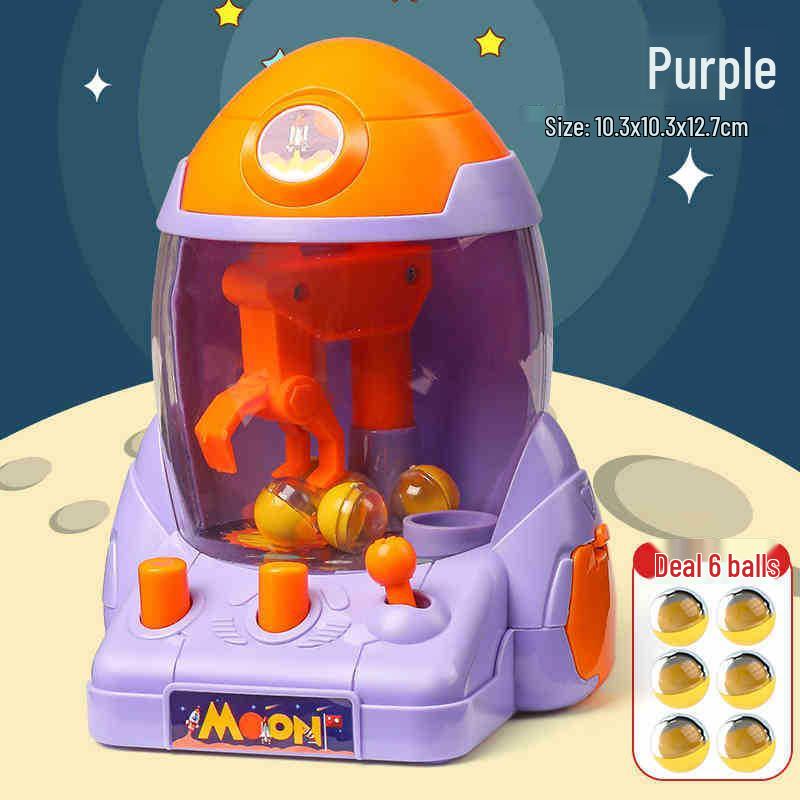 Mini Rocket Claw Machine - Educational Toy for Kids