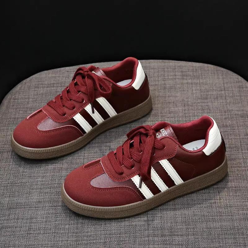 Retro German training shoes women's 2025 new spring and autumn popular flat shoes casual board shoes versatile sports Forrest Gump shoes