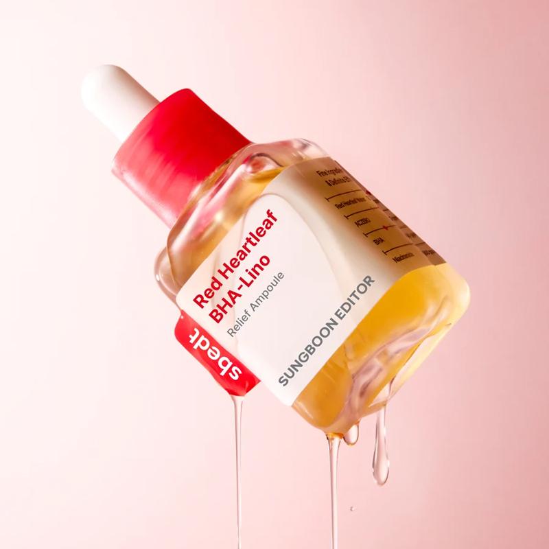 SUNGBOON EDITOR Red Heartleaf BHA-Lino Relief Ampoule 40ml