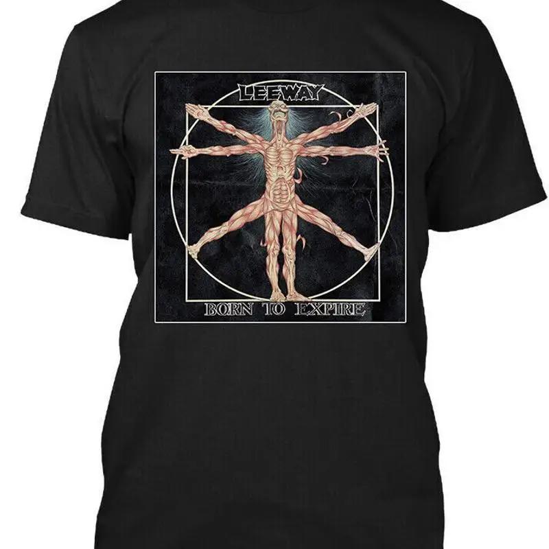 New Popular Leeway Born To Expire American Music Logo T Shirt Size S Xl