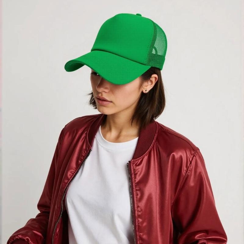 Truckers Hat Baseball Caps Adjustable Strap Lightweight Polyester Outdoor Sun Hat For Men Women