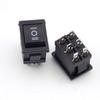 5 adet Anahtarı tekne Rocker Açma/Kapama Anahtarı 6 Ayak 3 mod AC 125V 10A AC 250V 6A Güç Basma Düğmesi 21*15mm