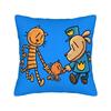 Dog Man Dogman Movie Comic Square Pillowcases Polyester Couch Cartoon Animal Cushion Case Creative Decor Throw Pillow Case 45*45