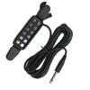 Acoustic Guitar Electric Transducer Soundhole Pickup Preamplifier Punching Free Accessories