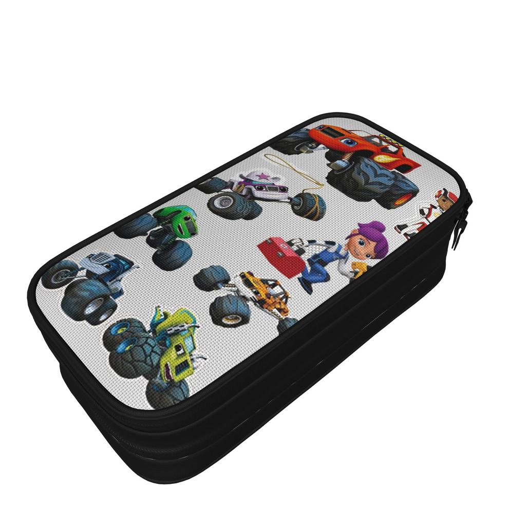 Blaze and the Monster Machines Merch Pen Box Large Capacity Office Accessories Pencil Bag Amazing Gift