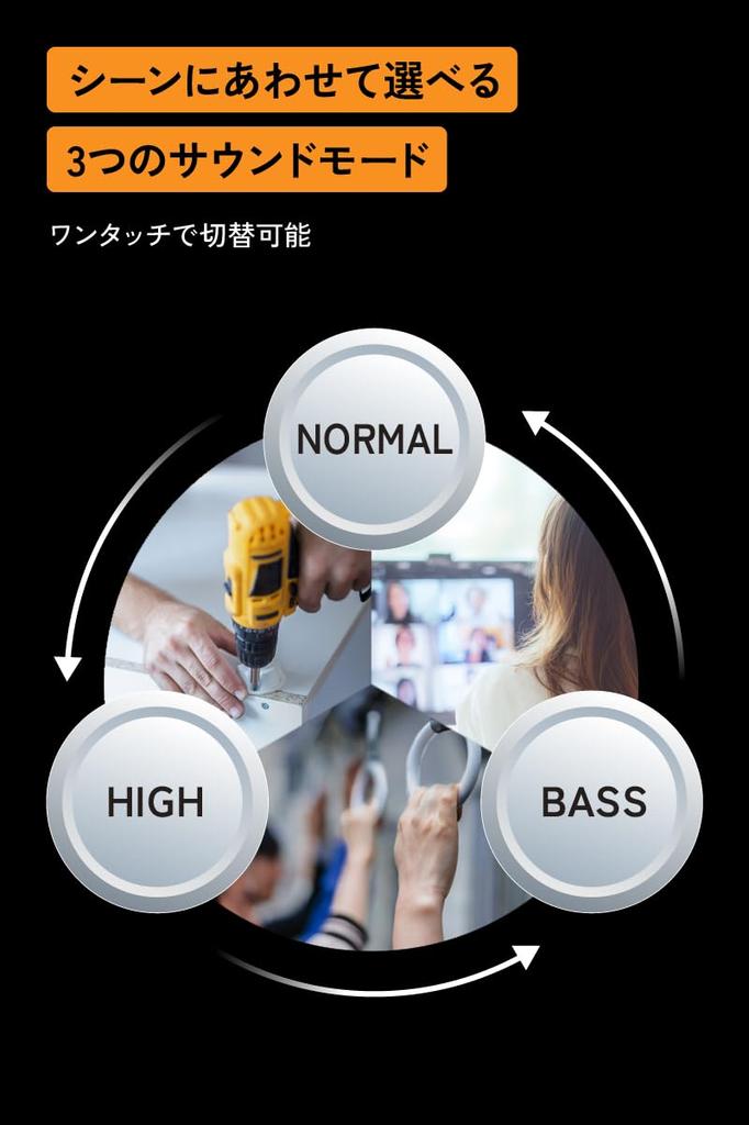 JVC Kenwood Victor Wireless Bluetooth Sports Earphones with Up To 26 Hours of Black HA-NP39T-B Earbuds, 5.4, Open-Ear, No-Hook Design, Microphone,