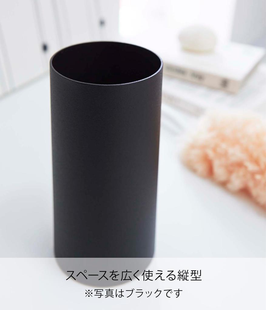 Yamazaki Handy Wiper X X Tower Case Model 2769 Stand, White, Approx. W7.5 D7.5 H15cm, Storage,