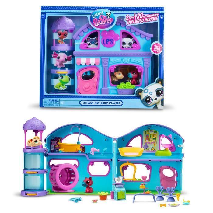 La Grande Maison - BANDAI - Littlest Pet Shop Avec 3 Pets Dont 1 Exclusif