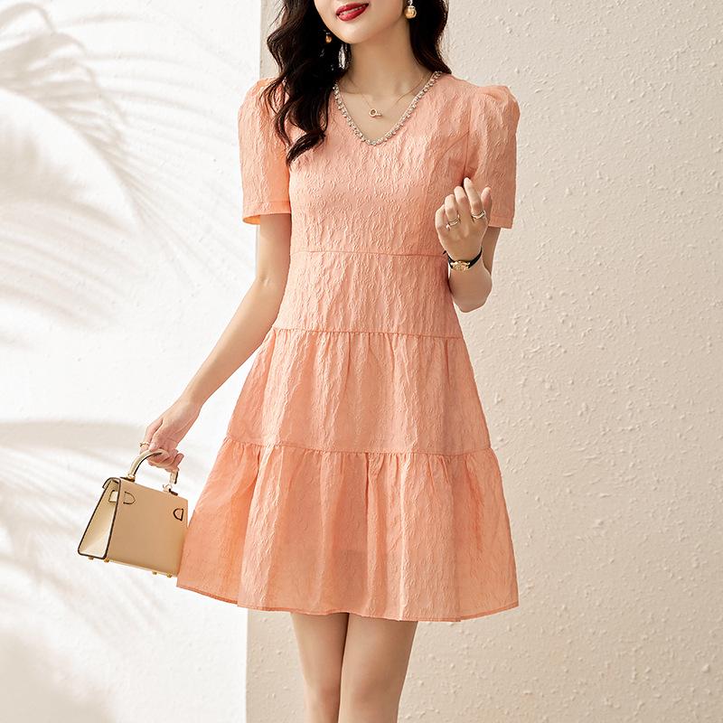 2219104-Textured Diamond Dress: Special Price Non-Refundable