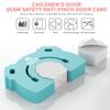 Kitchen Bedroom Soft Door Clip Finger Protector Guard Baby Kids Safety Door Stopper