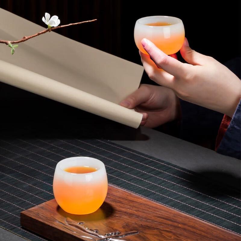 JIUMUQING Liuli Glass Kung Fu Tea Set Collection