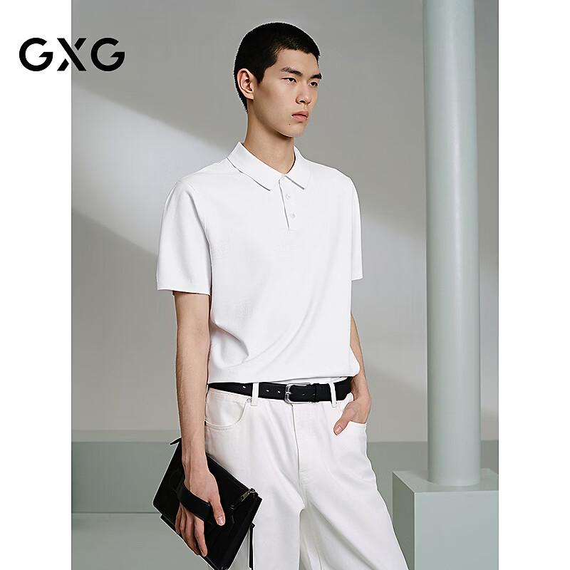 GXG Men s 3D Jacquard Polo Shirt XL