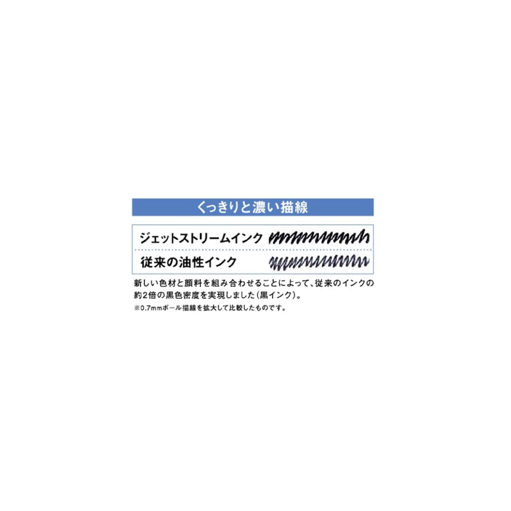 Mitsubishi Pencil Jetstream Prime Retractable Oil-Based Ballpoint Pen, 07 Black, Easy to Write