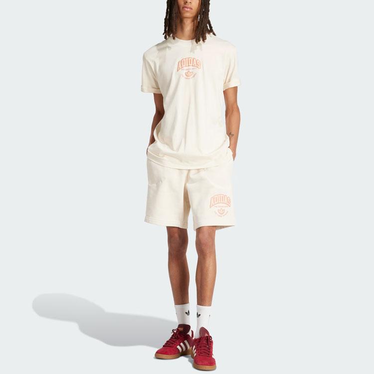 Adidas VRCT Short Sleeve Tee Wonder White Men Streetwear IS0186