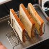 Stainless Steel Toast Rack 6 Holes Baking Tools Accessories Cooling Racks Tool Air Fryer Accessories Organizer Safe Healthy