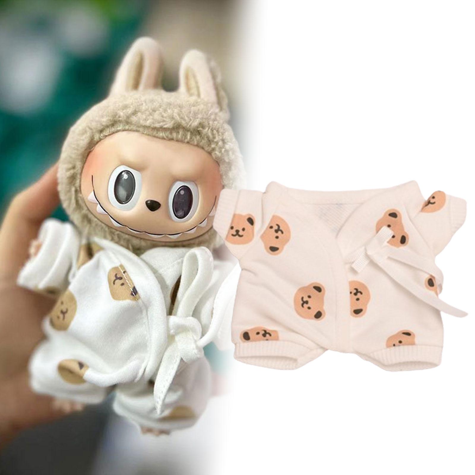 17cm Pendant Doll Clothes, Adorable, Handmade Fashion Doll Dress up Accessories