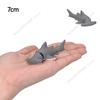 3DPrinted Animal figure Movable Joint Moldel Shark Bearded Dragon Dolphin Hermit Crab Ferret Raccoon Angler Fish Home Decor Gift