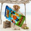Stumble Guys Customize Your Name Beach Towel Super Soft & Absorbent Suitable for Swimming Gym Camping Yoga Vacation