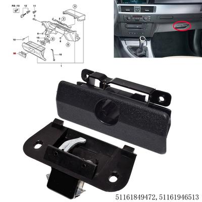 Scatola portaoggetti 2PC Scatola portaoggetti 51 16 1 946 513 51161849472 51161946513 Plastica ABS