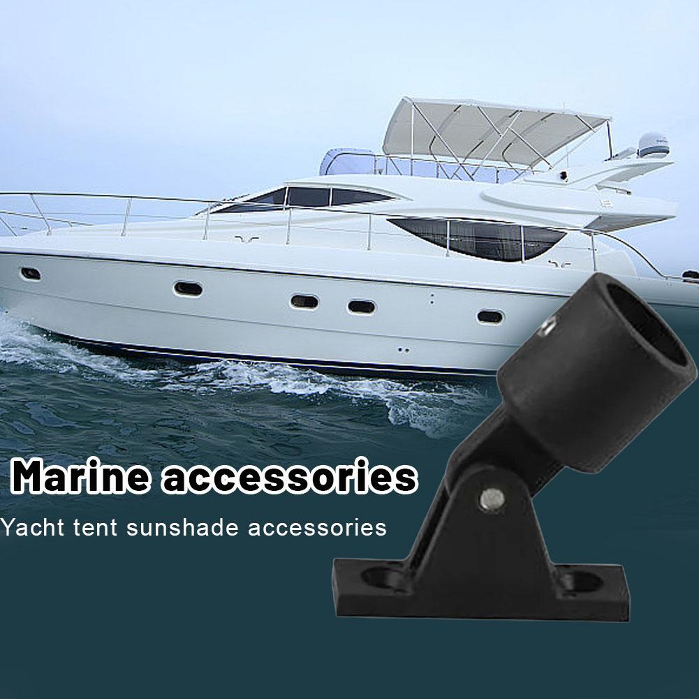 Marine Yacht Sun Shade Pole Mount Adjustable Bimini Top Fitting Nylon Marine Accessory For Boat Canopy Sunshade Installation 7