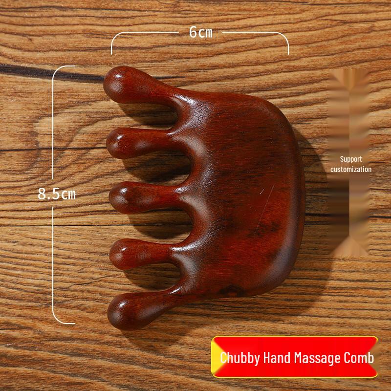 

Golden Sandalwood Meridian Massage Comb