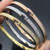 Snap Gypsy Bridge Bracelet Seiko Diamond Full Diamond 18k Rose Gold