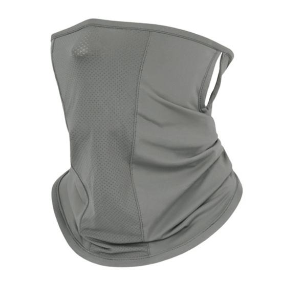 Summer Cycling Face Guard Neck Gaiter Windproof UV Protection Breathable Cooling Ice Silk Men Women Outdoor Bandana Neck Scarf Face Shield