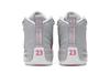 Kids' Sneakers Jordan 12 Retro Wolf Grey Racer Pink (GS) Wolf Grey/Racer Pink-Black