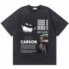 Camiseta De Rapero Ken Carson Destroy Para Hombre, Prenda De Vestir, Estilo Rock Gótico, Hip Hop, Holgada, Lavado Limita 2014