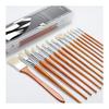 ARTIFY Oil Painting Brush Set Professional Oil Painting Brush Acrylic Paint Brush Set 15 Pieces Acrylic Paint Set Long Handle