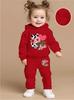 Baby Girl Floral Hoodie & Pants Set - Spring/Autumn Sportswear