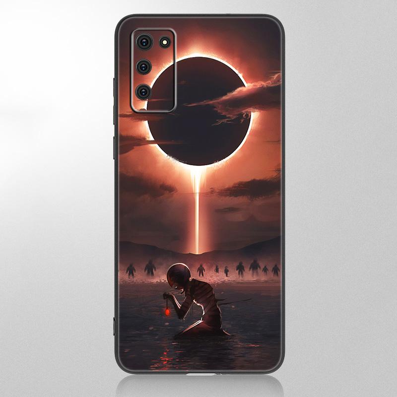 Anime Berserk Guts Phone Case For Samsung Galaxy A12 A02S A22 A32 A52 A72 A71 A51 A41 A31 A21 A11 A50 A70 A10S A20S Black Cover