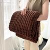 Autumn Winter Warm Striped Plaid Flannel Fleece Throw Blanket