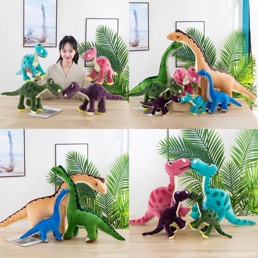 Long-necked Dinosaur Plush Toy For Girls Soft And Cuddly Stuffed Animal Doll For Sleeping Children's Holiday Gift