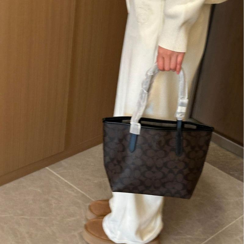 Borsa tote classica retrò presbiopia mamma borsa della spesa borsa a mano di grande capacità borsa a spalla ascellare