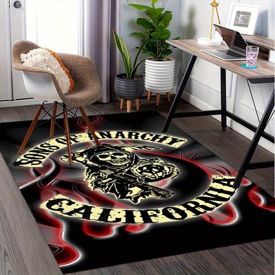 1pc Sons of Anarchy,Reaper,California Office Carpet Soft Polyester Non Slip Machine Washable Indoor