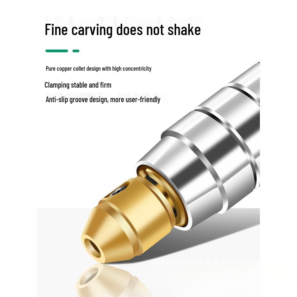 Compact Laser Engraving Pen for Nameplates and Metal, Jade, Olive Pit, and Carving