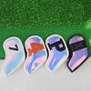 Golf Club Head Cover Waterproof Dustproof Number Design Golf Iron Cover Protection Sleeve Golf Accessories
