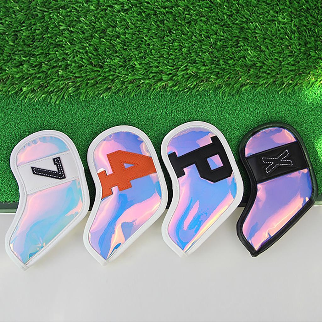 Golf Club Head Cover Waterproof Dustproof Number Design Golf Iron Cover Protection Sleeve Golf Accessories
