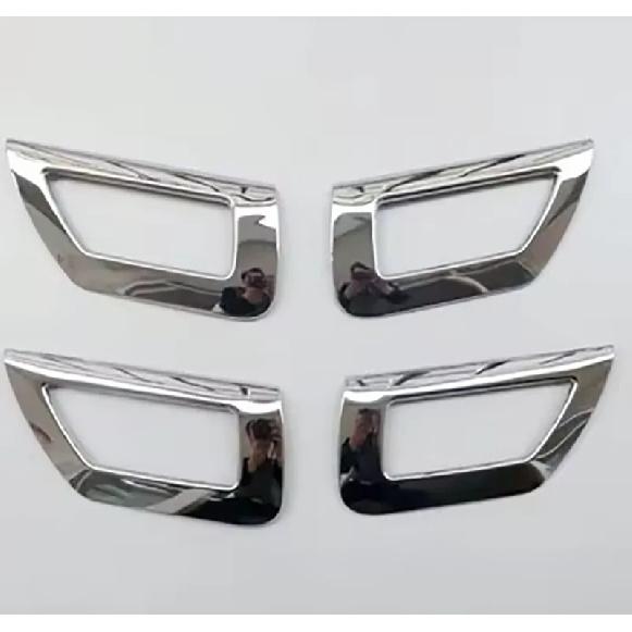 Door Handle Cover Interior Chrome Trim for Suzuki SX4 S-Cross S Cross SCross 2014 2015 2016 2017 2018  Auto Accessories