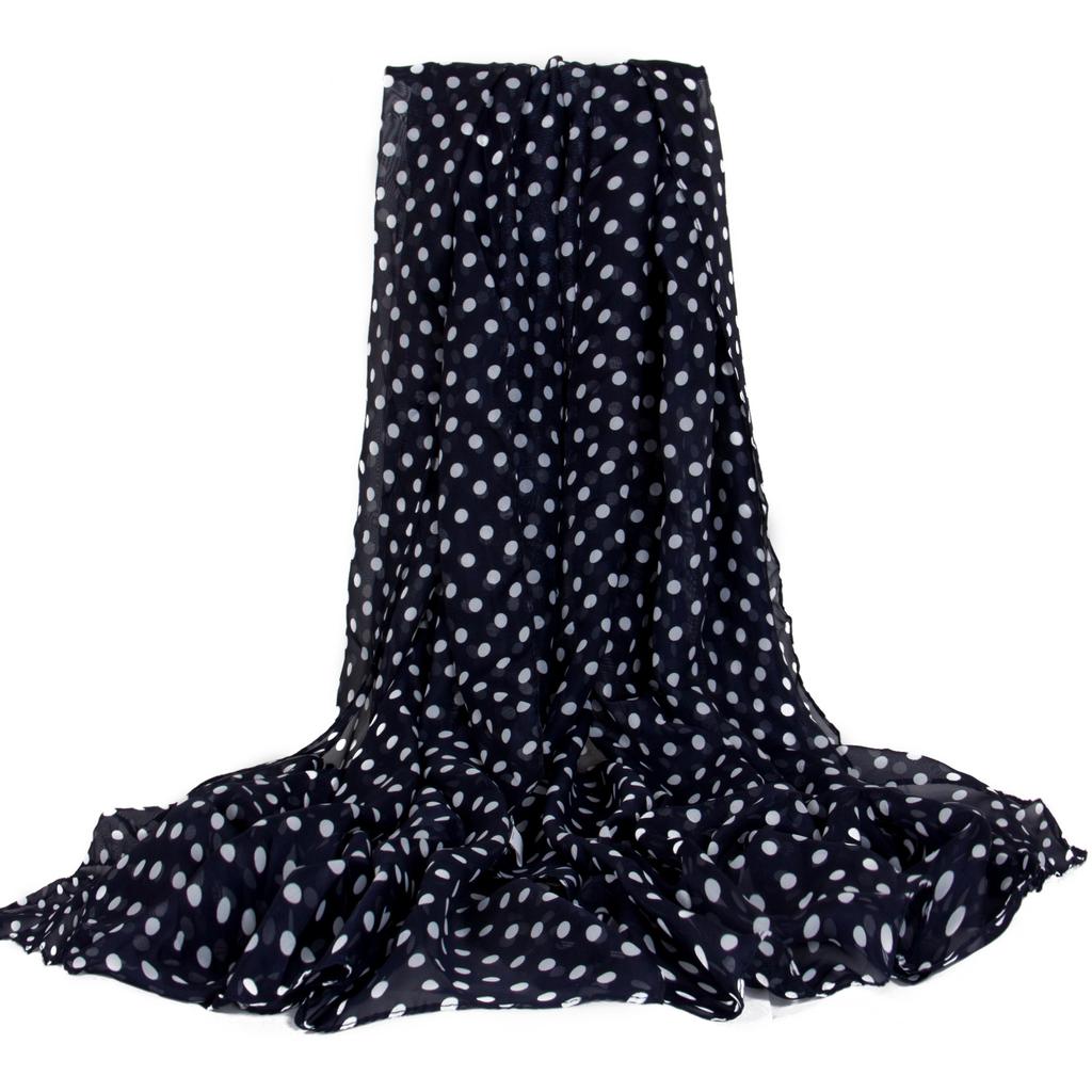 Extra Large Chiffon Printed Scarf White Shawl Dual-purpose Women's Korean Version Autumn and Winter Long Scarf Beach Towel for Women