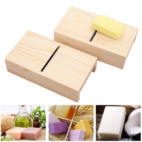 Handmade Soap Beveler Trimming Tool Wooden Candles Loaf Soap Planer Cutter Mold DIY Making Soap Edge Shaving Tool