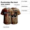 Unisex Halloween DIY Custom Baseball for Men, Women & Kids Sports Top Costume