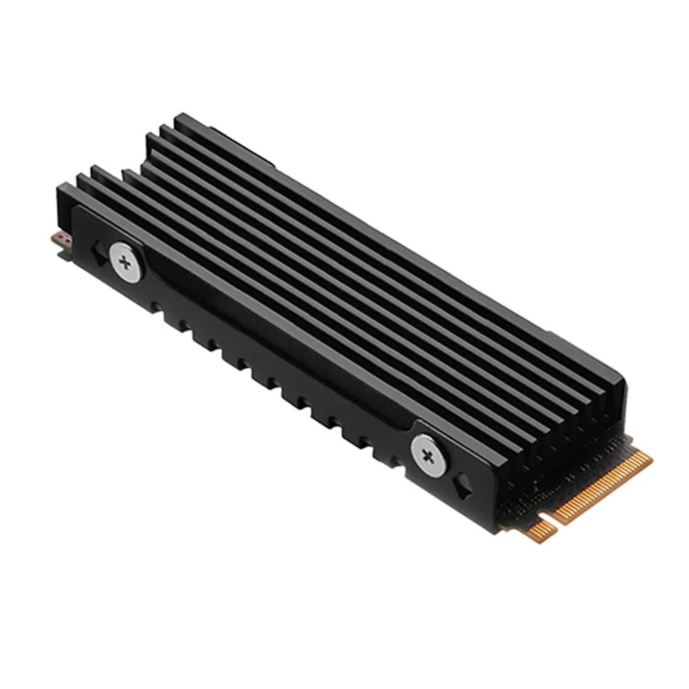 FinalCool M.2 SSD NVMe Heat Sink M2 2280 Solid State Hard Disk Radiator Aluminum Alloy Heatsink with Thermal Pad for Desktop PC