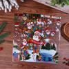 50Pcs Merry Christmas Candy Bags With Twist Ties Xmas Candy Cookie Gift Bags  Year'S Eve Christmas Party Decoration